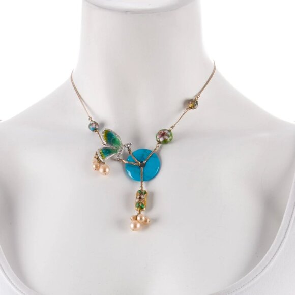 (SOLD) Christian Dior 2006 Haute Couture Butterfly Choker Necklace - Picture 5 of 5